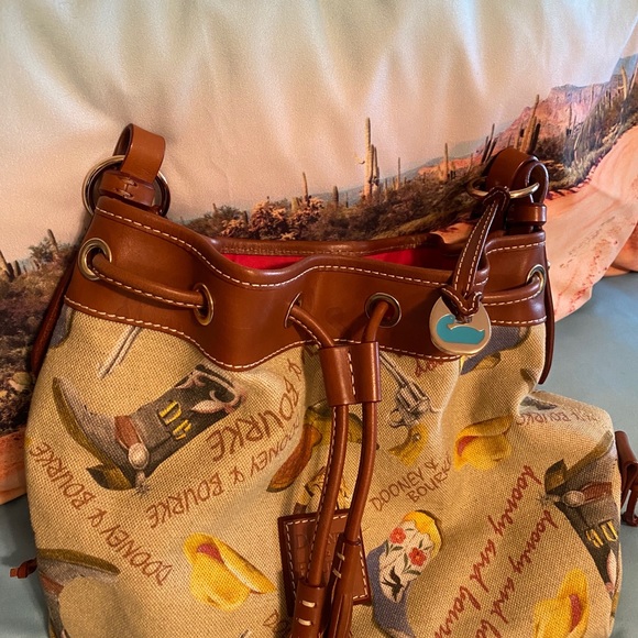 Dooney & Bourke Bags Dooney Bourke 975 Texas Western Bucket Purse